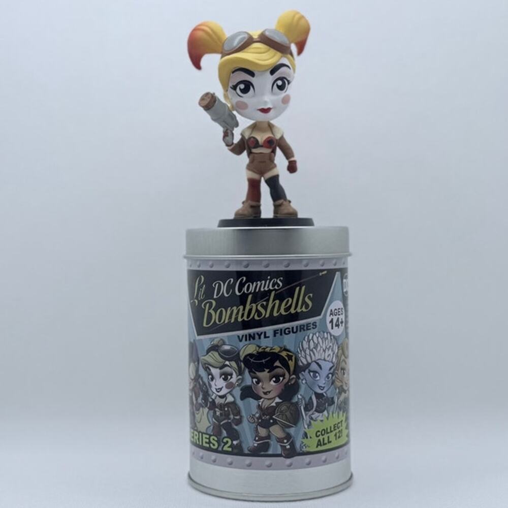 DC Comics Lil Bombshells Harley Quinn Vinyl Figure w/ Box
